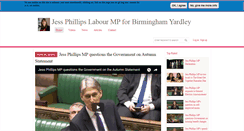 Desktop Screenshot of jessphillips.net