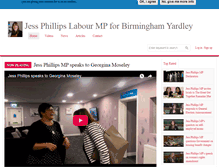 Tablet Screenshot of jessphillips.net